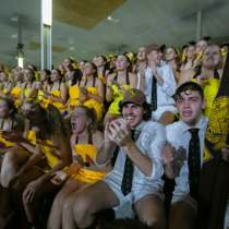 Thumbnail ofSt-Johns-College-in-stands-at-UQ-swim-carnival.jpg