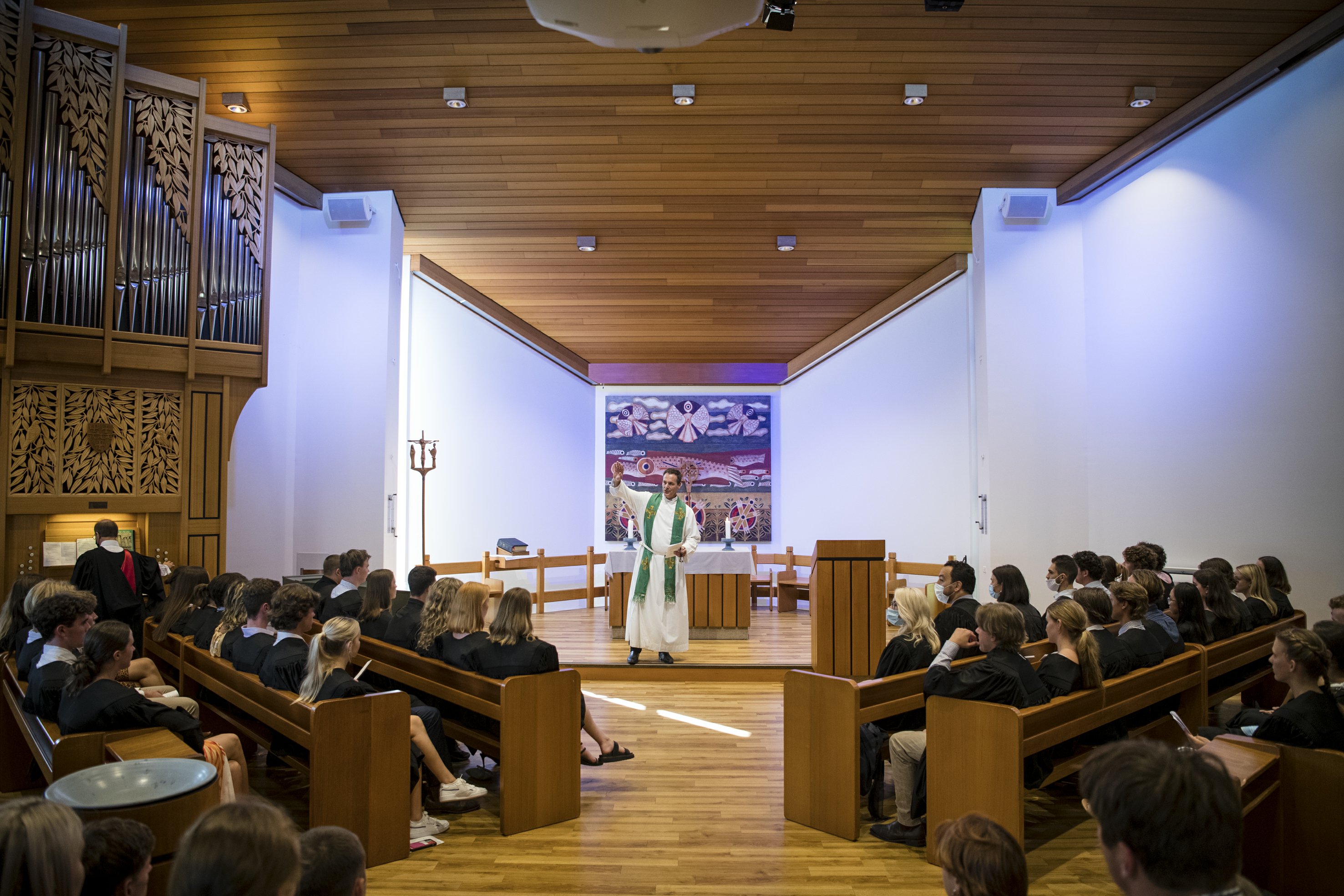 Service in the St John's College Chapel