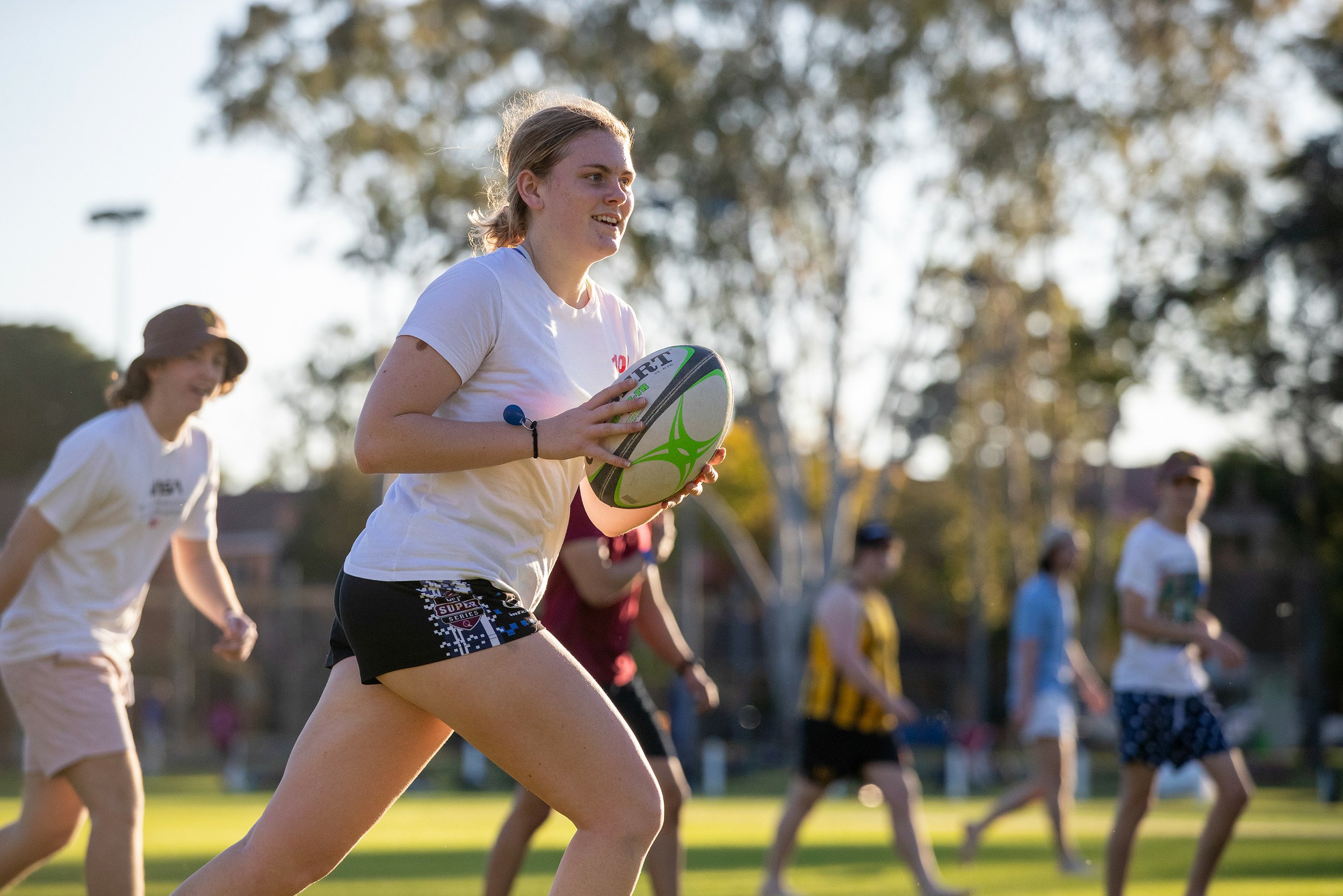University of queensland touch footie on campus