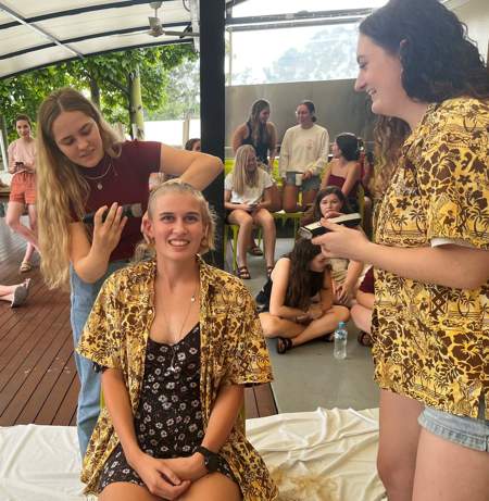 UQ world's greatest shave students shaving heads