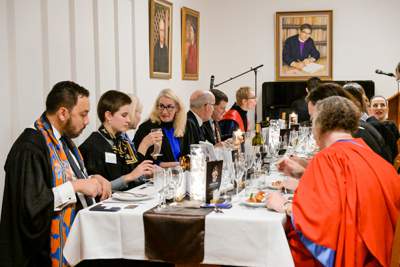 High table guests at the 2022 Academic and Professional Dinner.