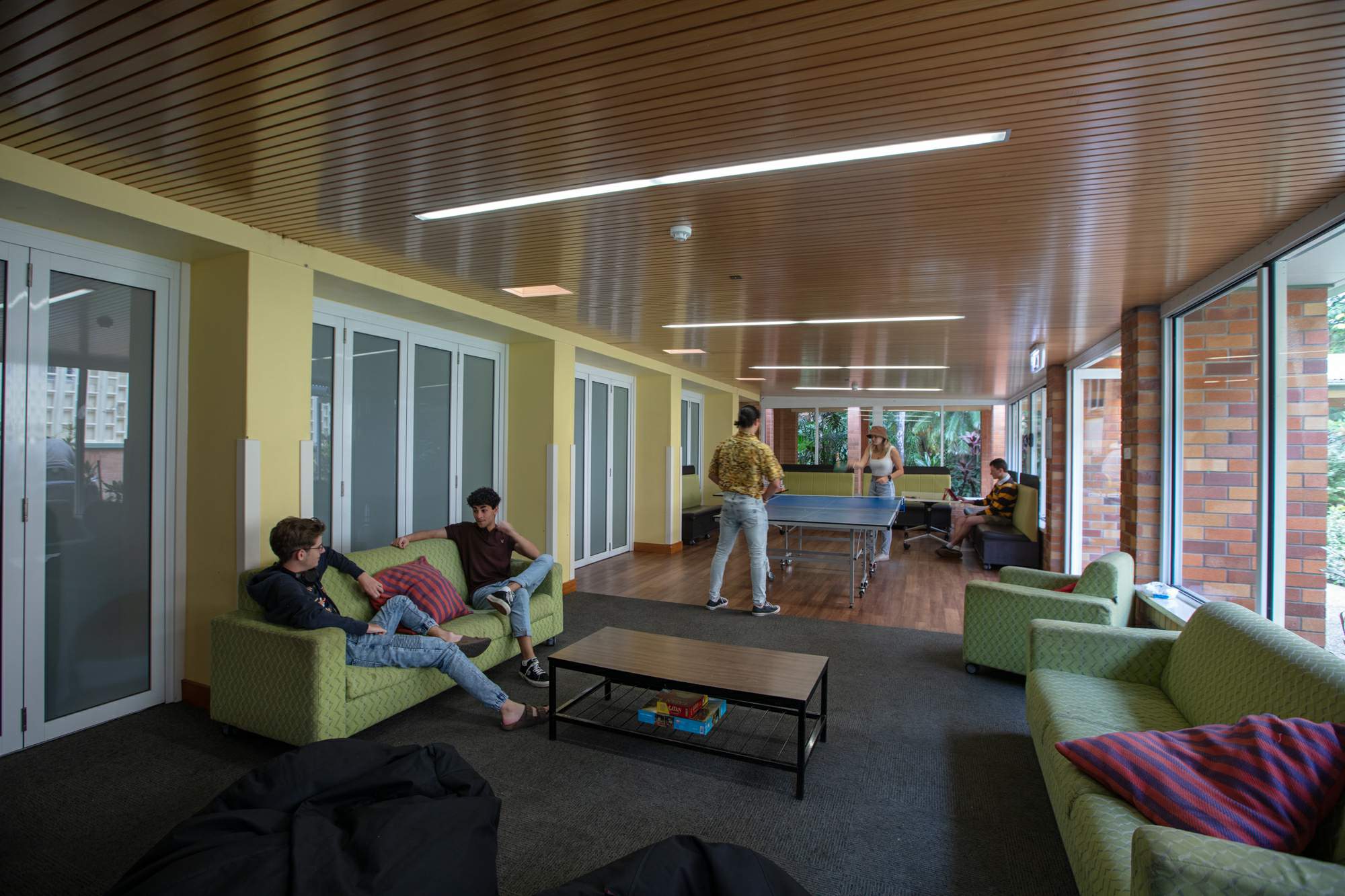 Games room at St John's College UQ
