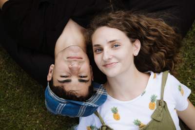 Photographs of two St Johns College Students