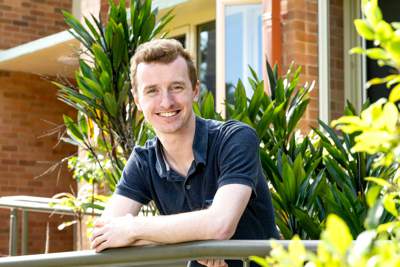 St John's Foundation scholarship recipient Angus Mohr