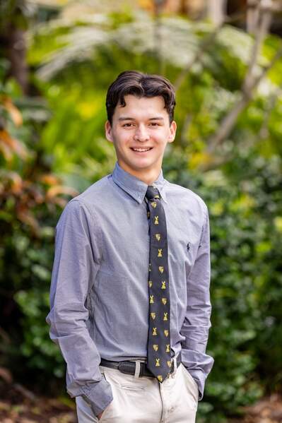 St John's student Sam Wallwork