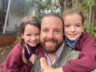Rev'd Samuel Dow and daughters