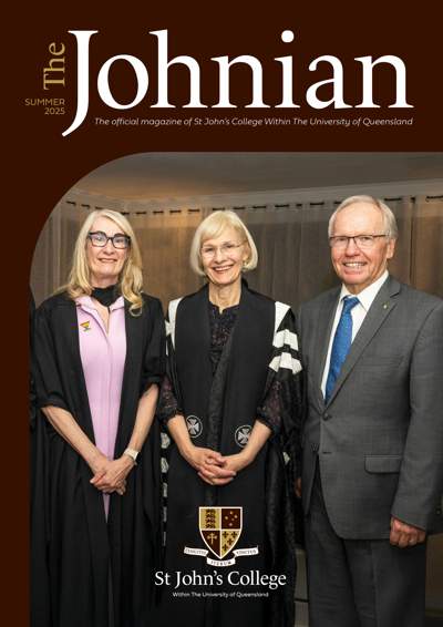 The Johnian front cover