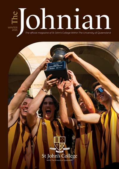 The Johnian front cover