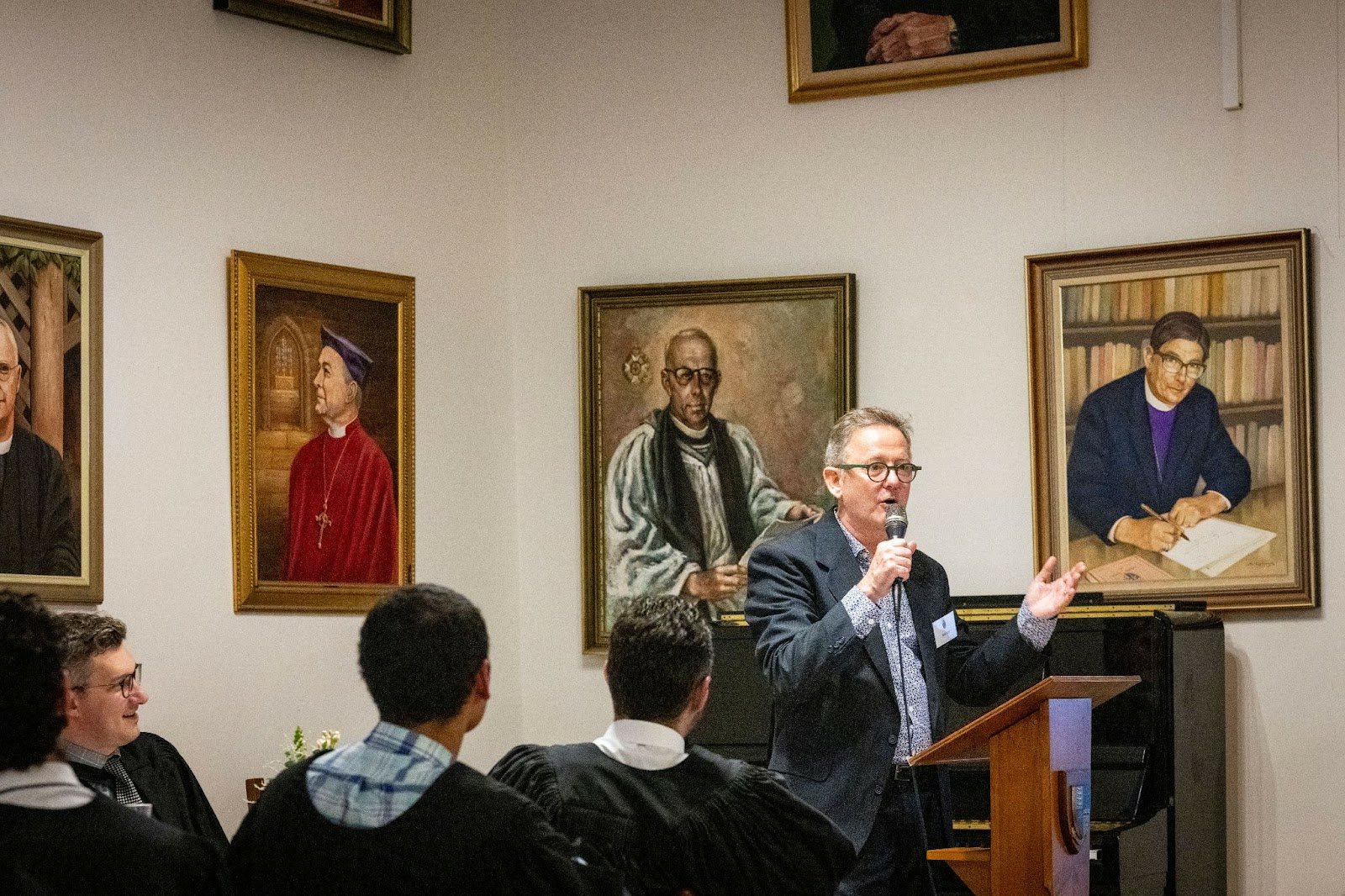 Speaker at an Academic Dinner