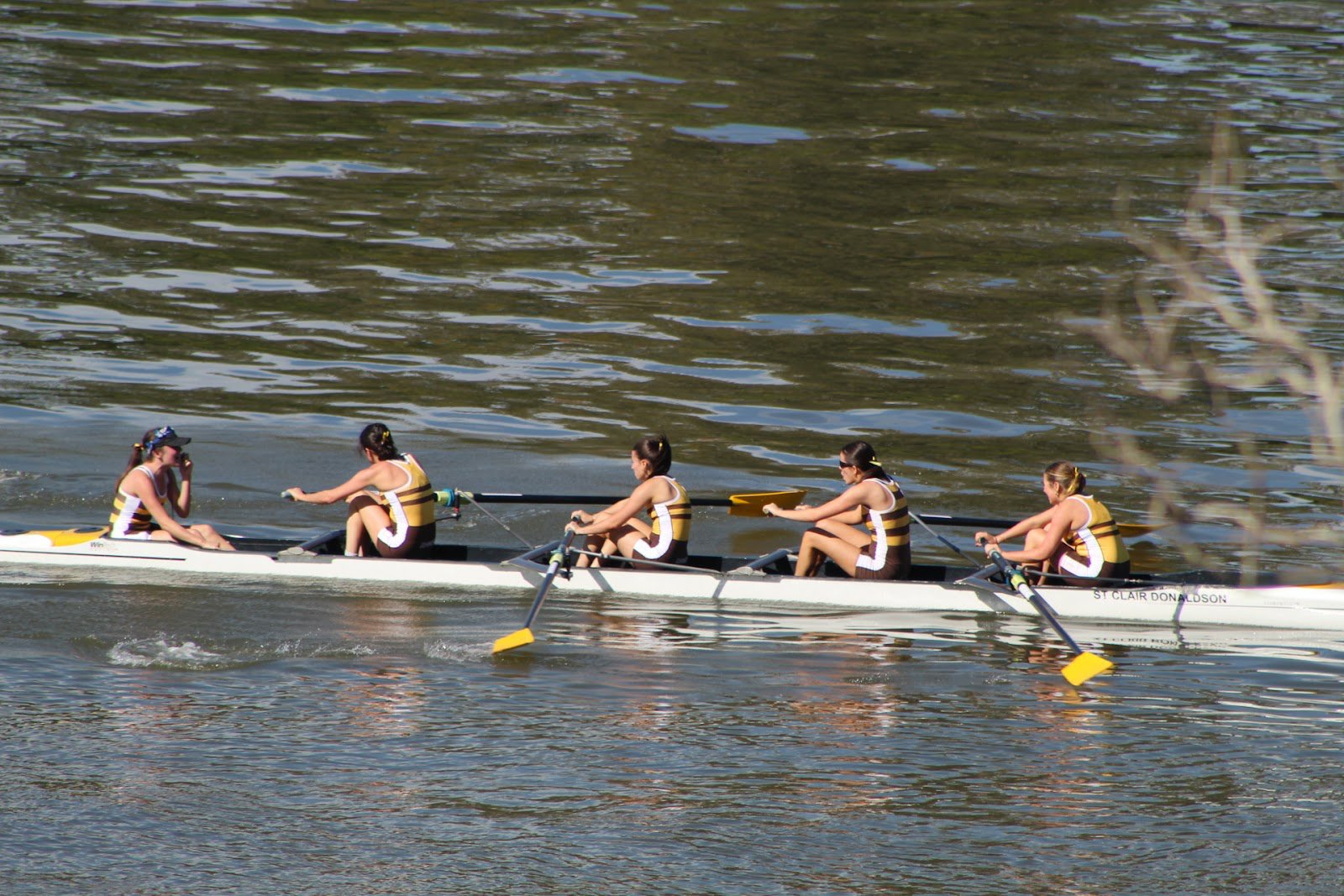 Rowing on the river